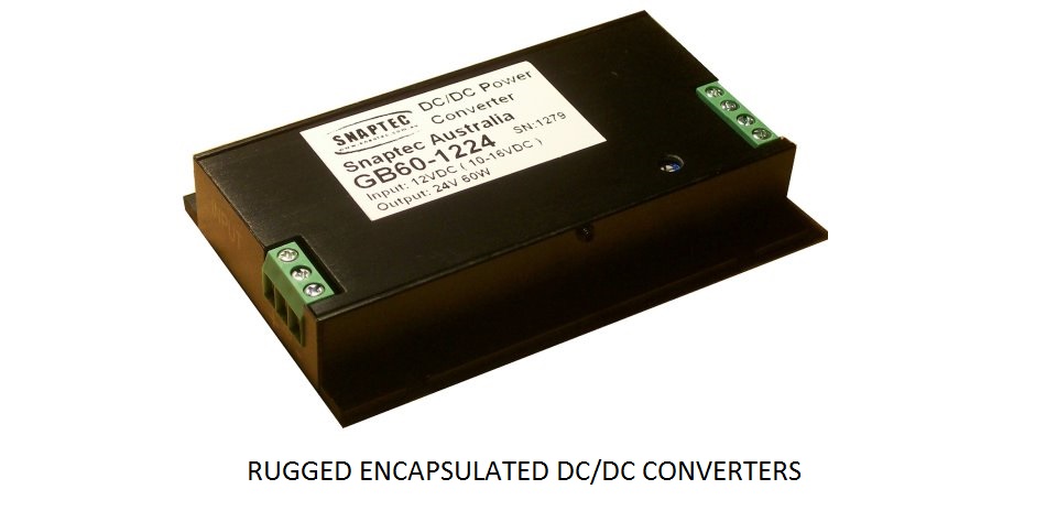 Rugged Encapsulated DC/DC Converters