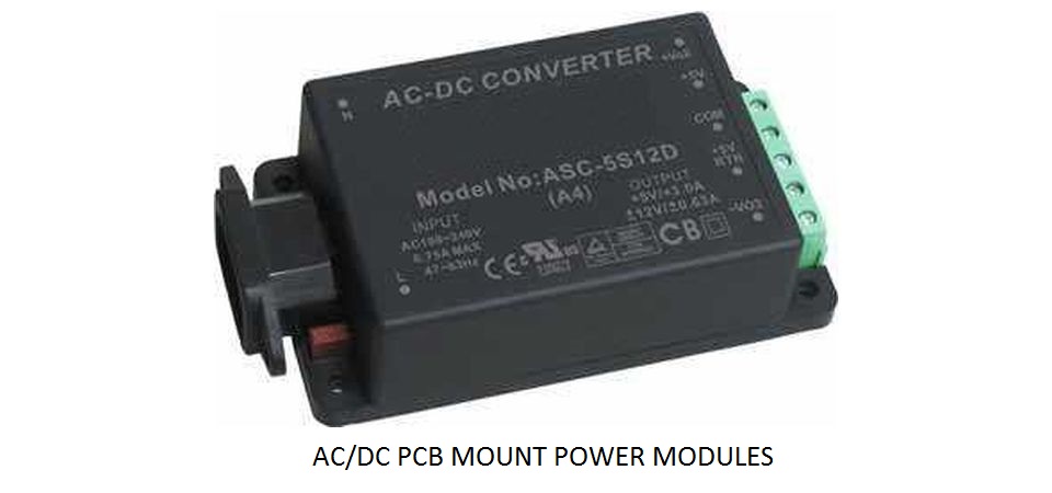 AC/DC PCB Mount Power Modules 
