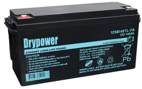 Drypower Standby Long Life AGM 12V 145Ah C20 FR