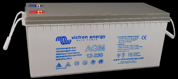 Batterie AGM Super cycle VICTRON 12V 230Ah