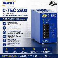 C-TEC 2403.  Compact DC-UPS with Ultracapacitor Technology